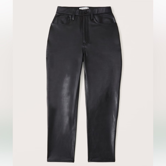 Abercrombie vegan leather pant - Picture 4 of 5
